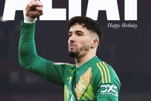 必一运动-曼联祝巴因德尔27岁生日快乐，球员加盟至今出战8场丢14球